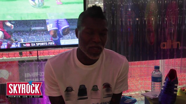 Interview de Djibril Cissé lors du Samba Tour d'Adidas