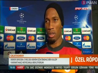 Didier Drogba'nın özel röportajı