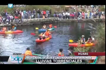 Download Video: Amenaza por desborde de ríos en el interior del país tras lluvias torrenciales