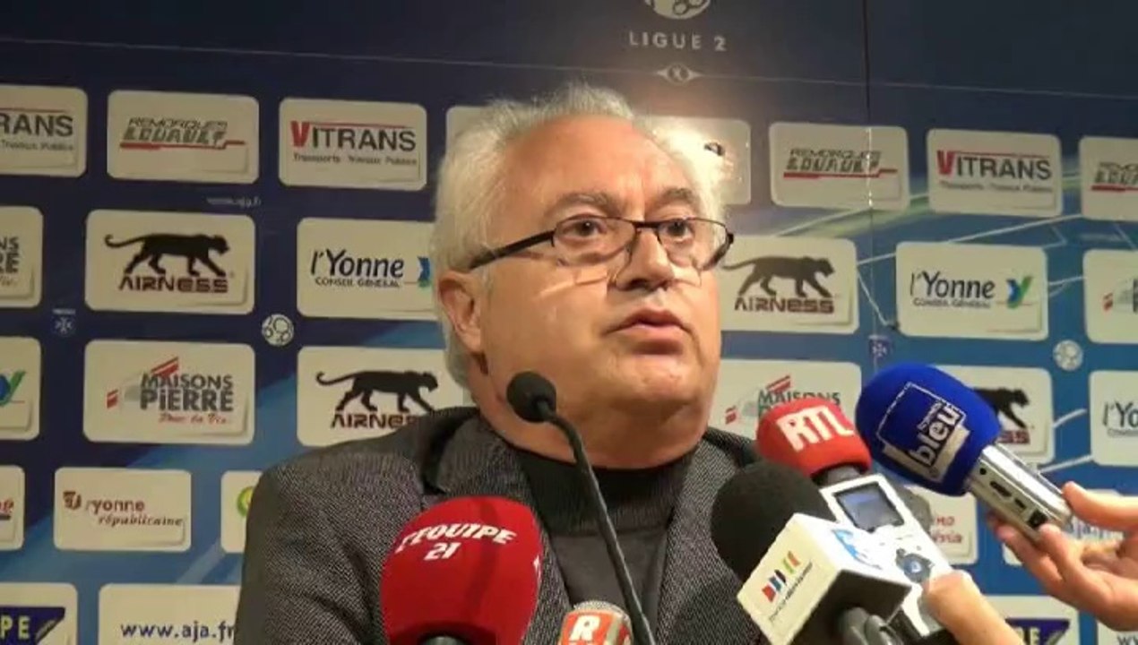 Guy COTRET Annonce le départ de Bernard Casoni et l'arrivée de Jean-Luc Vanucchi et d'Alain Fiard