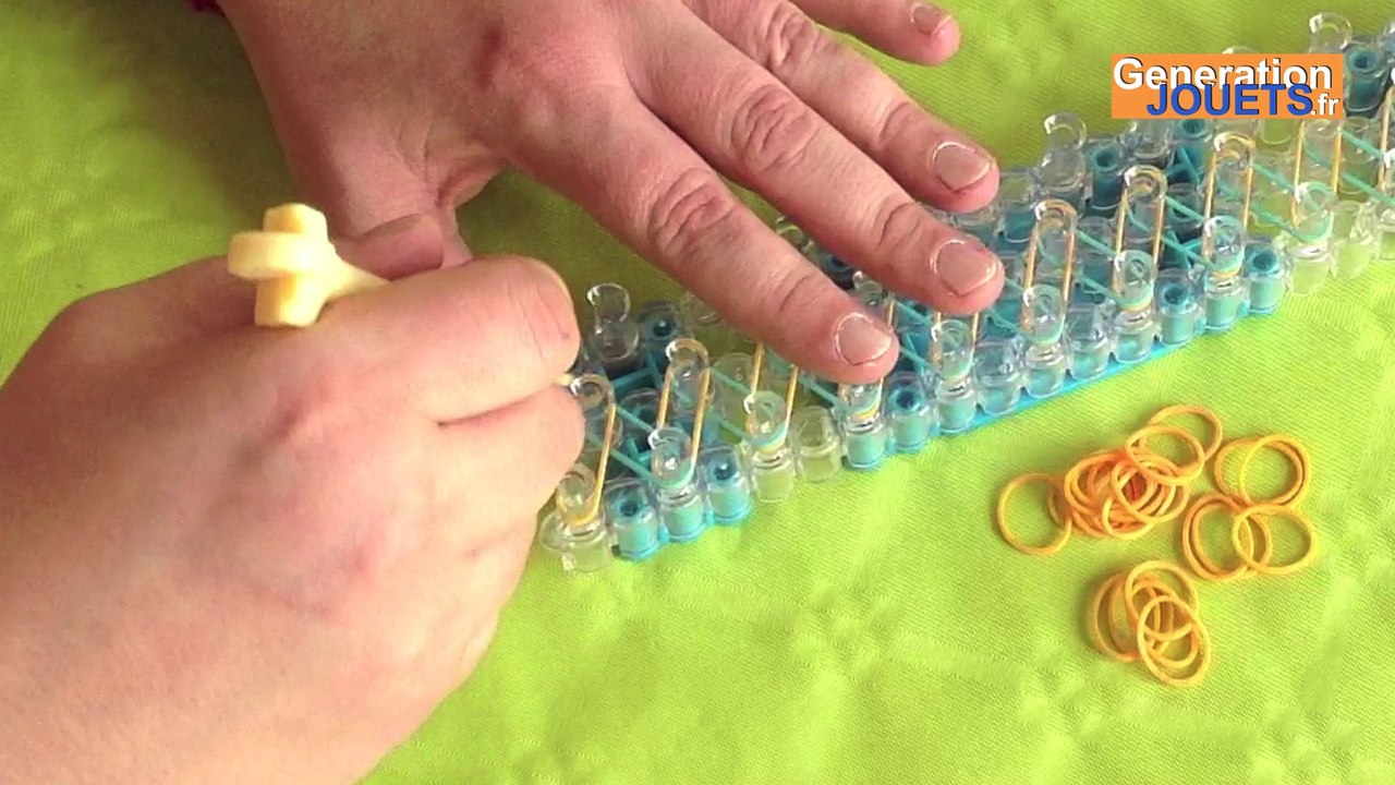 Créer un bracelet Rainbow Loom de base pour débutants