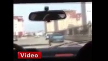 Kızına araba kullanmayı öğreten baba çileden çıktı - VİDEO İZLE - www.olay53.com