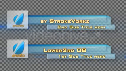 Corporate Cube-Lowerthird Pack - After Effects Template