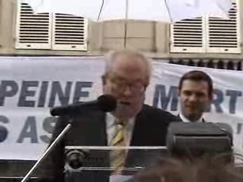 JM Le Pen : Discours sr la Peine de Mort