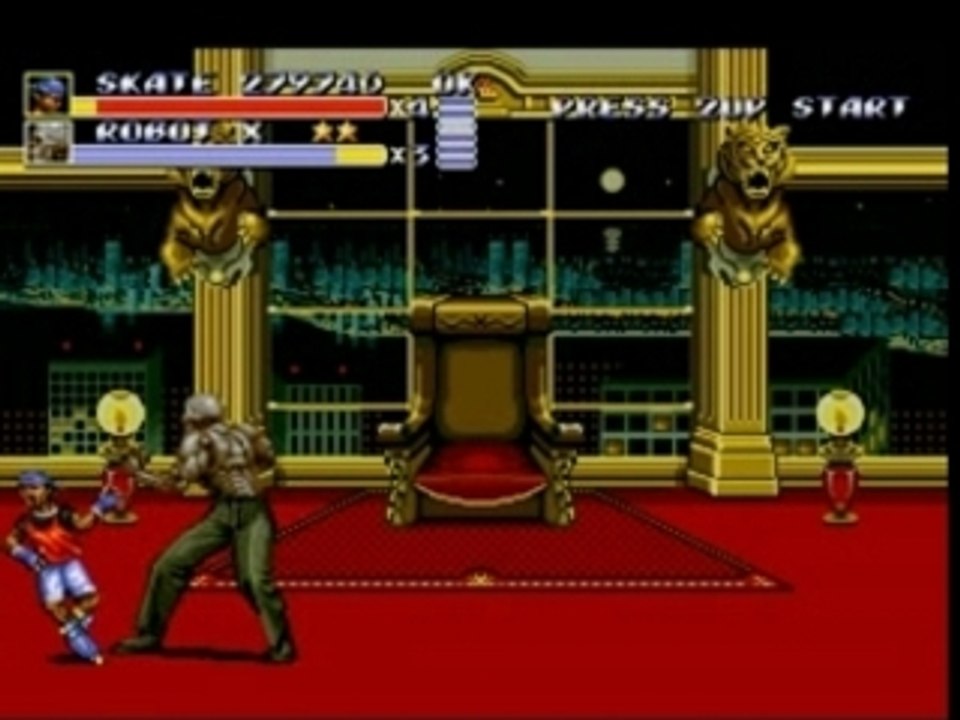 Streets of Rage 3 Bare Knuckle Sega Mega