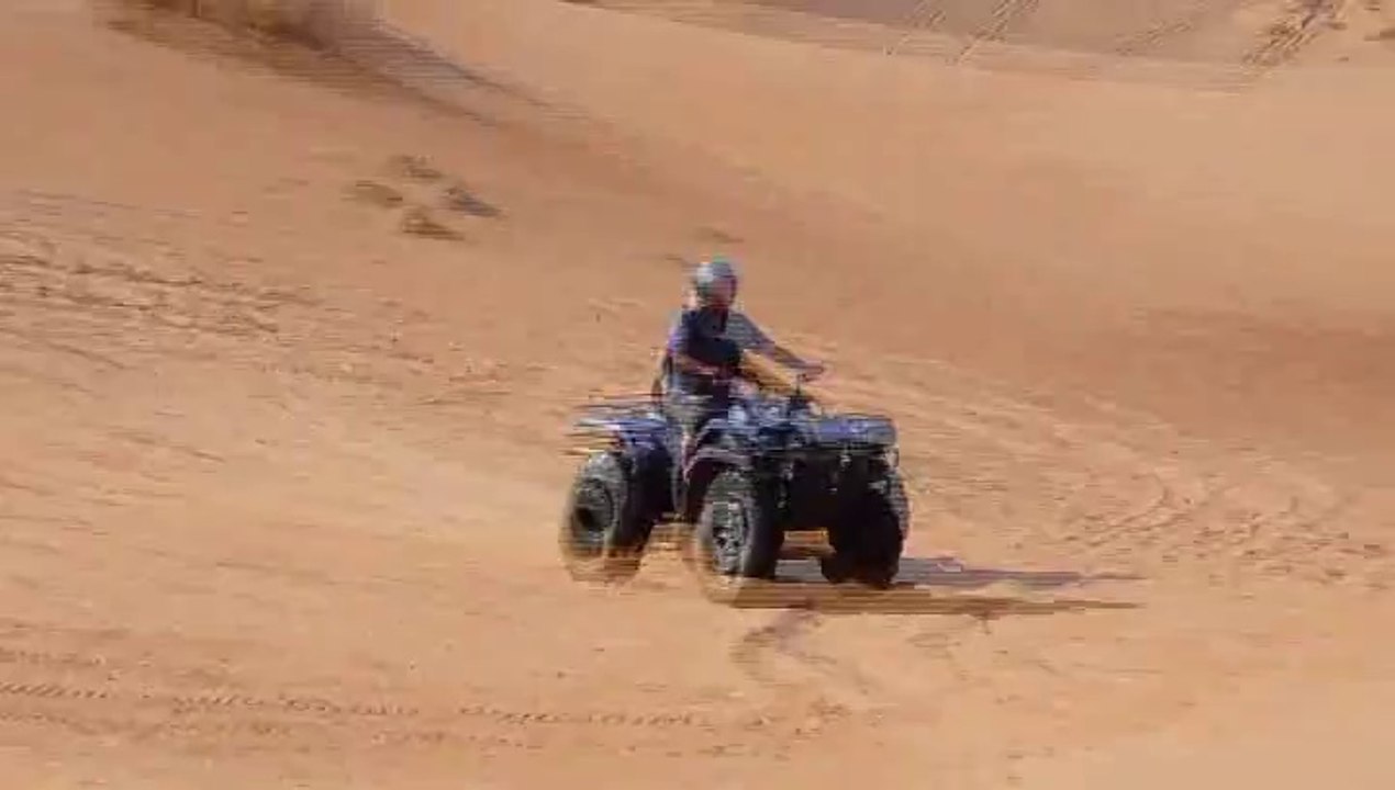 2014 - MAROC Quad à Merzouga Maroc
