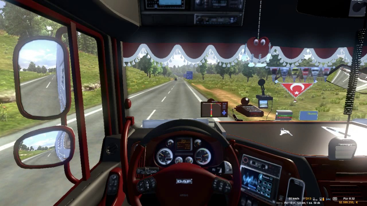 ets 2 Güneş Lojistik devaneli19 Sefer defteri sefer no 8