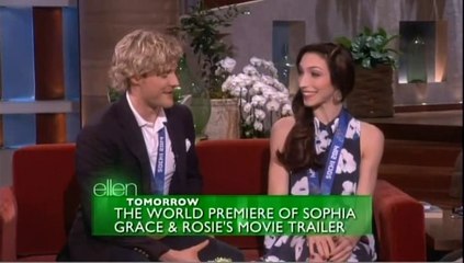 Meryl Davis & Charlie White on "The Ellen Show'"