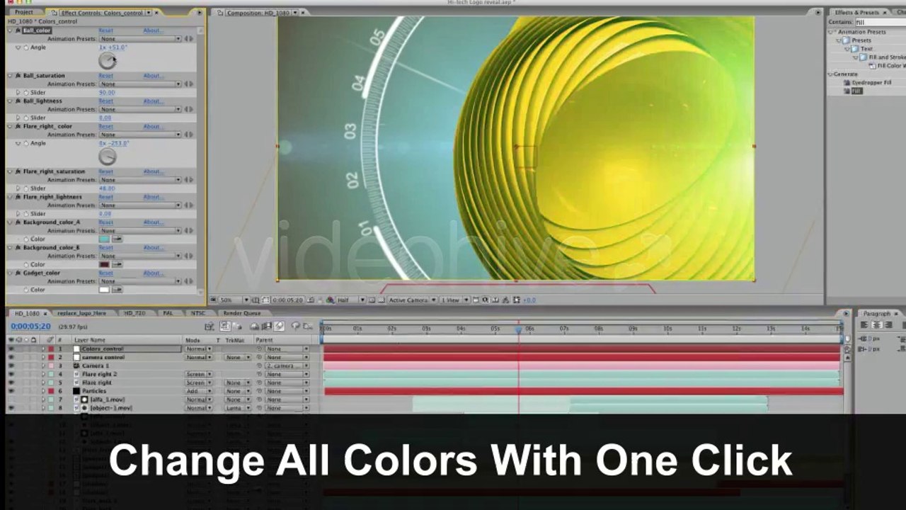 Hi-Tech Logo Reveal - After Effects Template