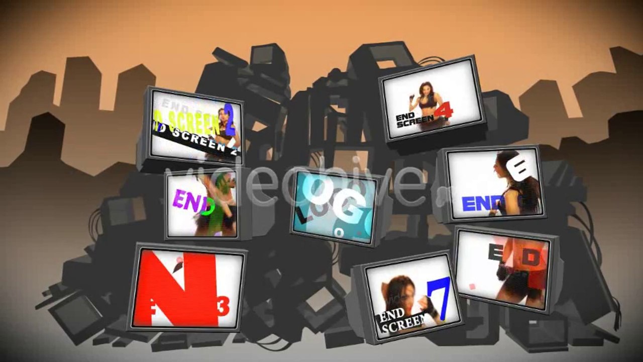 Junk TVs - After Effects Template