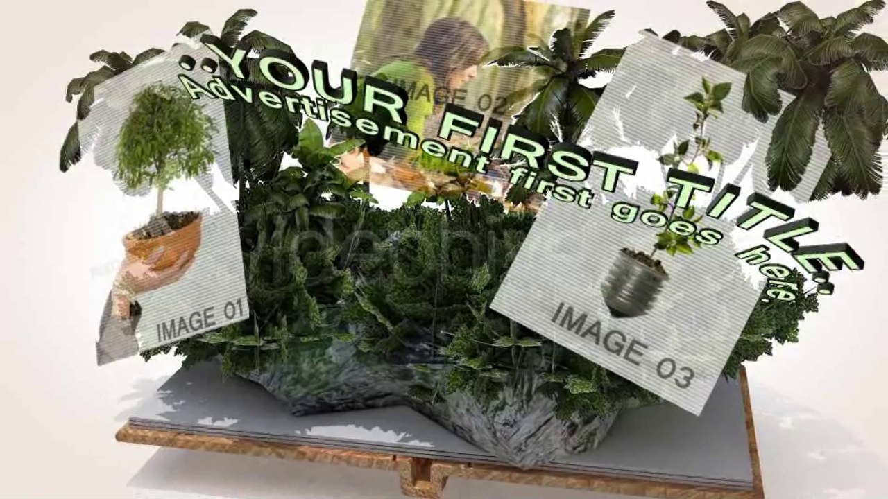 Popup Book 2012 - Natural - After Effects Template