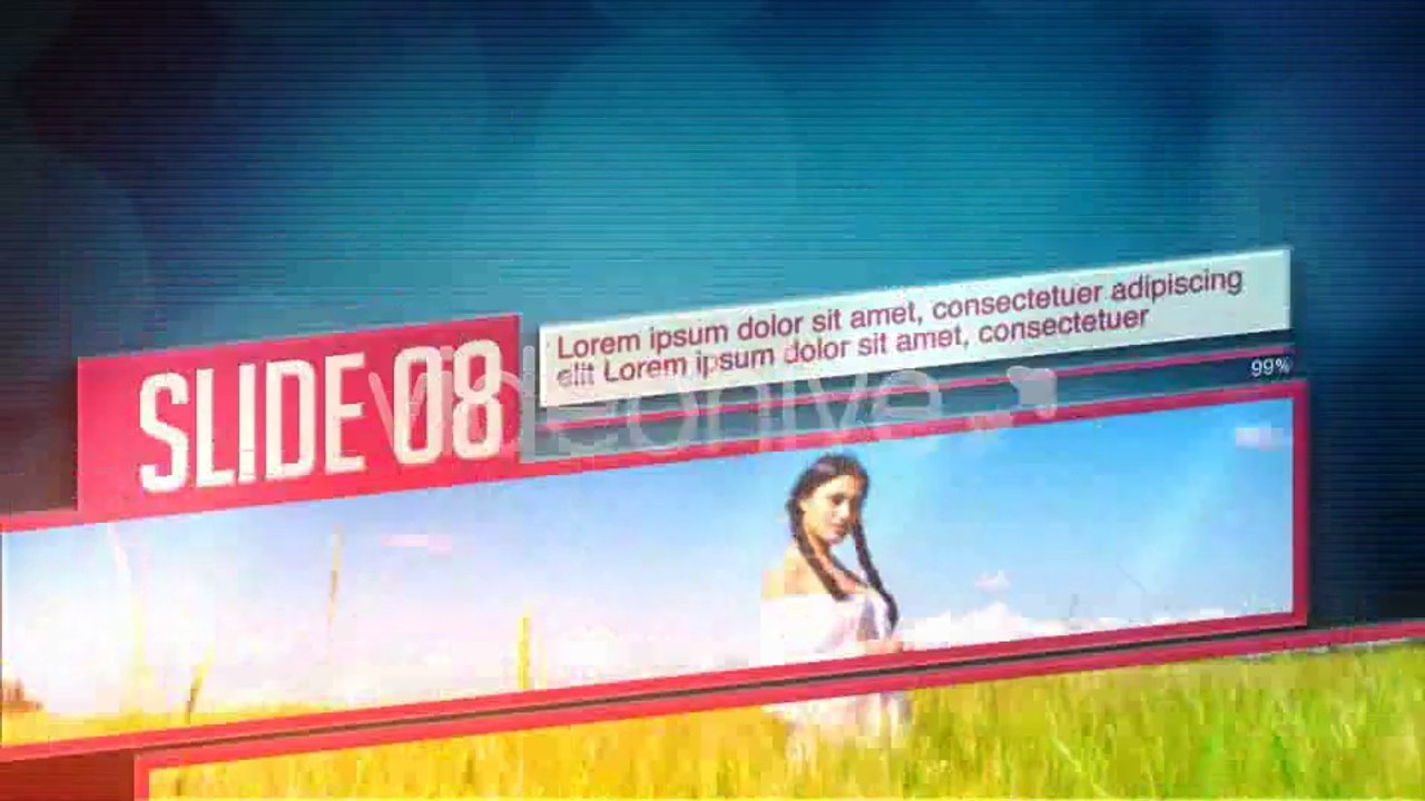 Skew SlideShow - After Effects Template