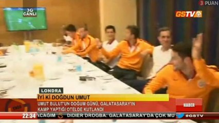 Umut Bulut'un doğum günü kutlamalarından neşeli görüntüler