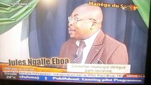 Dr Mathieu MBARGA-ABEGA, présente pour le compte de la CRTV 