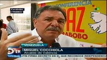 Alcalde opositor rechaza guarimbas y llama a la paz en Venezuela