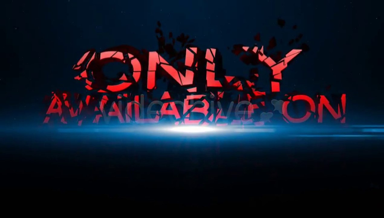 Cinematic Shatterize Titles - After Effects Template