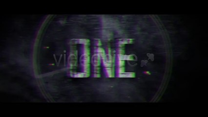 Grunge Smoke and Fire Countdown - After Effects Template