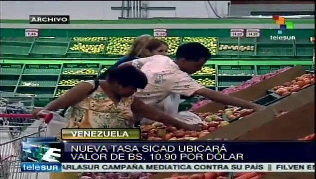 Venezuela: entra en vigencia tasa fijada en subastas del SICAD