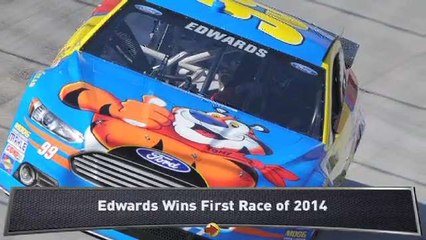 Carl Edwards Wins Food City 500