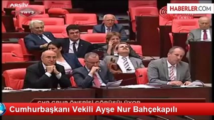 Cumhurbaşkanı Vekili Ayşe Nur Bahçekapılı