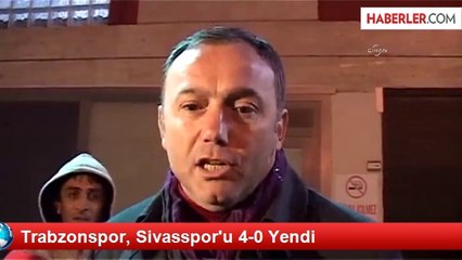 Trabzonspor, Sivasspor'u 4-0 Yendi