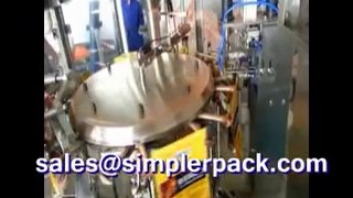 【Automatic Stand Up Zipper Bag Packing Machine For Powder】