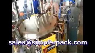 Automatic Rotary Bag Packing machinery for zipper bags for powder products