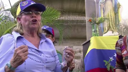 Protesta pacífica contra despliegue militar en Caracas