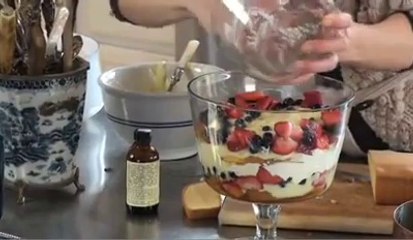 New Tracy Porter Cooking Video... Decadent English Trifle[240P]