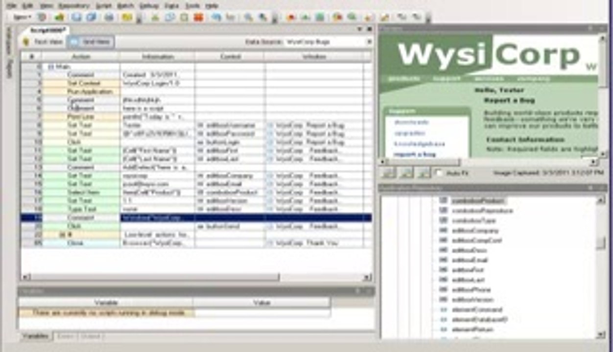 Automated Regression and Load Testing with QA Wizard Pro[320x240]