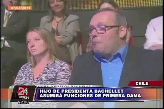 Bachelet nombra a su hijo mayor para el despacho de la primera dama