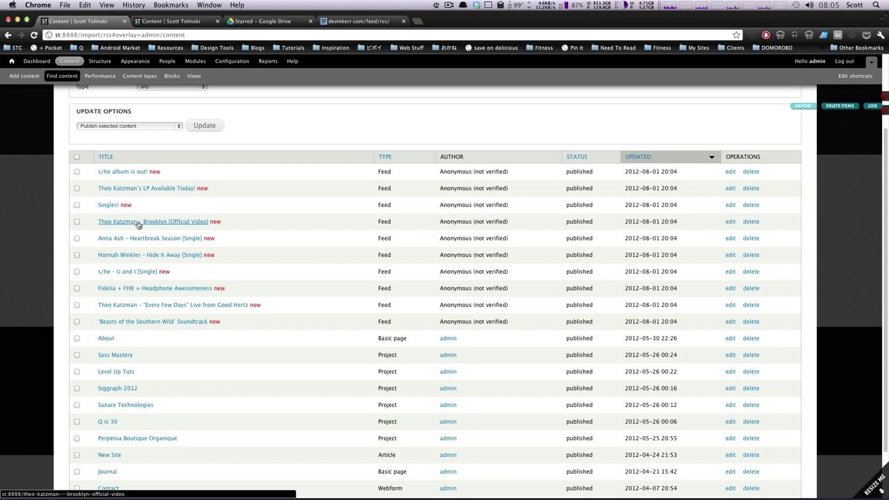 Drupal Tutorials #48 - Using Feeds to Create Content From RSS Feeds