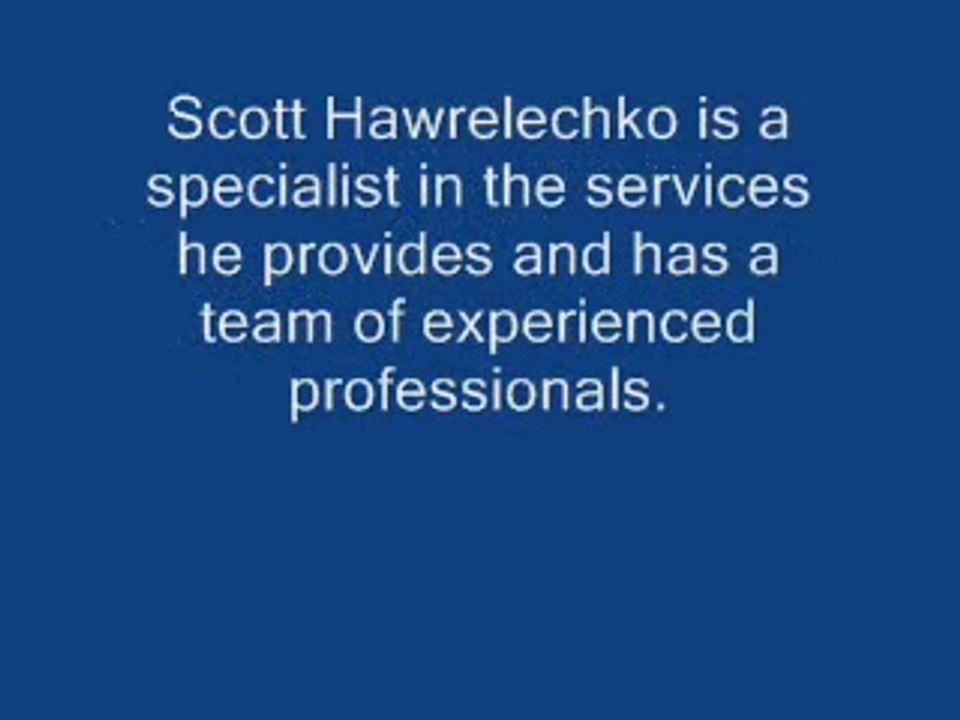 Scott Hawrelechko