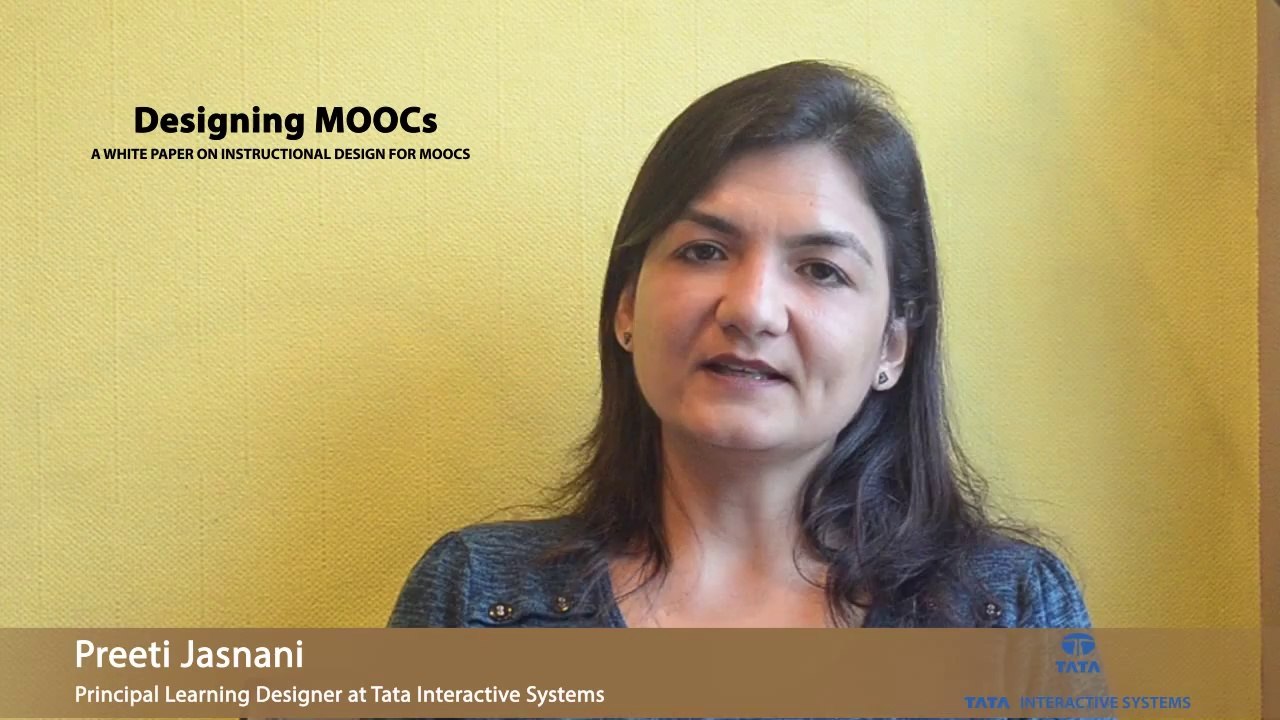 Designing MOOCs - A Whitepaper on Instructional Design for MOOCs - YouTube