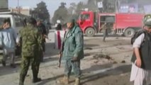Bomber targets Afghan market