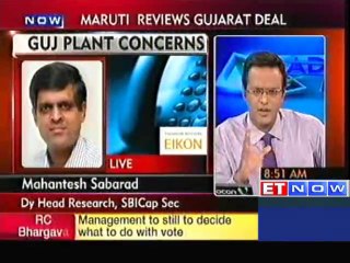 Maruti Suzuki to put Guj plant up for a vote