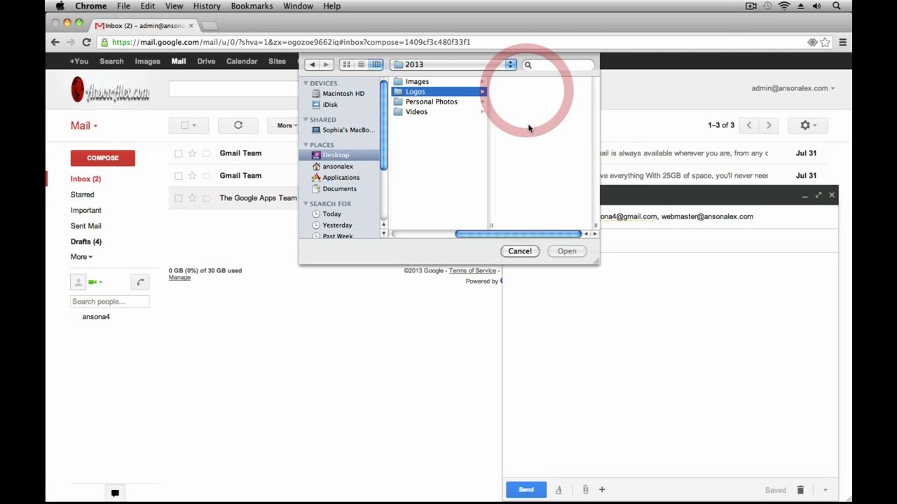 Gmail - New Compose Mail Window Size Tutorial (Part 7)