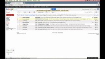 Gmail Tutorial 2013 - Email Organization and Labels (Part 3)