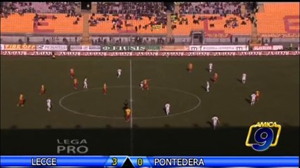 Lecce - Pontedera 3-0 | Sintesi | Prima Div Gir.B 28^ Giornata