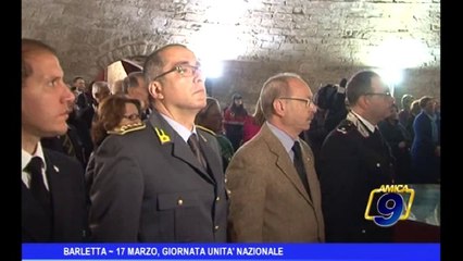 Barletta | 17 Marzo, Giornata Unità Nazionale