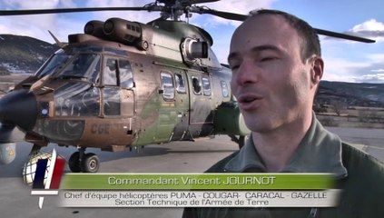 Le groupement aéroporté s’exerce en aérocordage