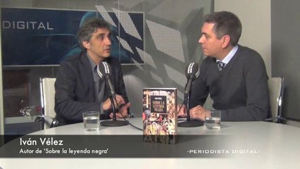 Iván Vélez, autor de 'Sobre la leyenda negra'. 17-3-2014