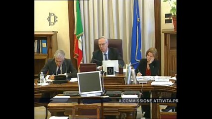 Roma - Audizioni su strategia energetica nazionale (17.03.14)