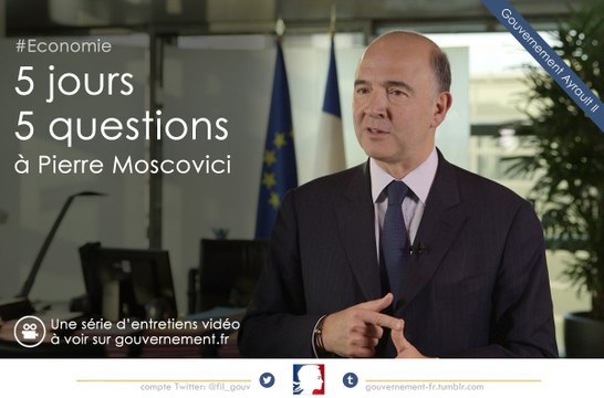 Toutes les entreprises vont bénéficier du CICE dès lors qu’elles ont des salariés 5J5Q avec Pierre Moscovici, ep2