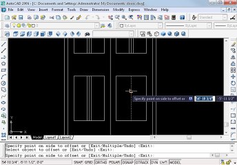 How to make Door in AutoCAD 2d 6 ohd