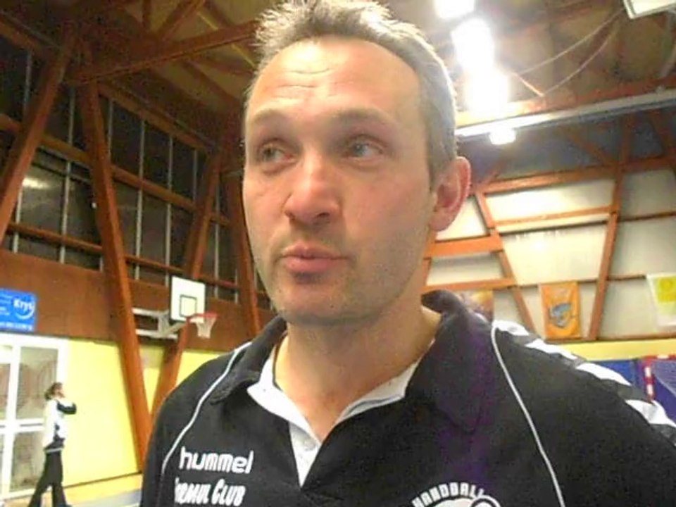 BOUC Hand- F : réaction de Samuel Pourchez après la courte défaite des Beauvaisiennes face à Issy