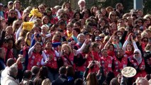 Départ 2014 du Rallye Aicha des Gazelles du Maroc / Groupe La Poste - Tous formidables - Toutes formidables