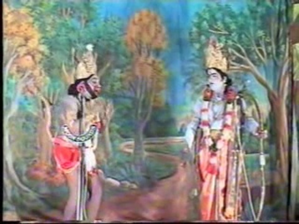 77.RAMANJANEYA YUDHAM- PADYANATAKAM-TELUGU DRAMA[240P]