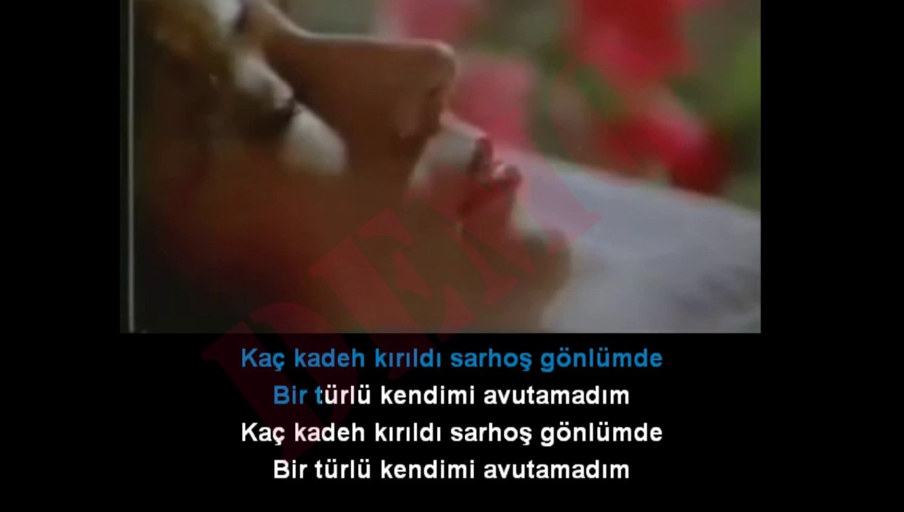 Müslüm Gürses  Kaç Kadeh Kırıldı Karaoke