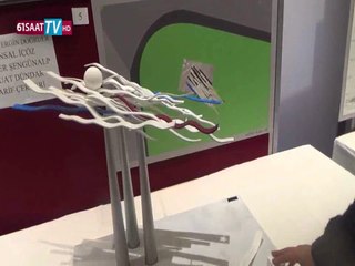 İşte Trabzonspor için temiz futbol heykelleri